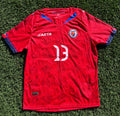 Saeta Haiti 23/24 Home Jersey #13 DJEU Size Men's Medium