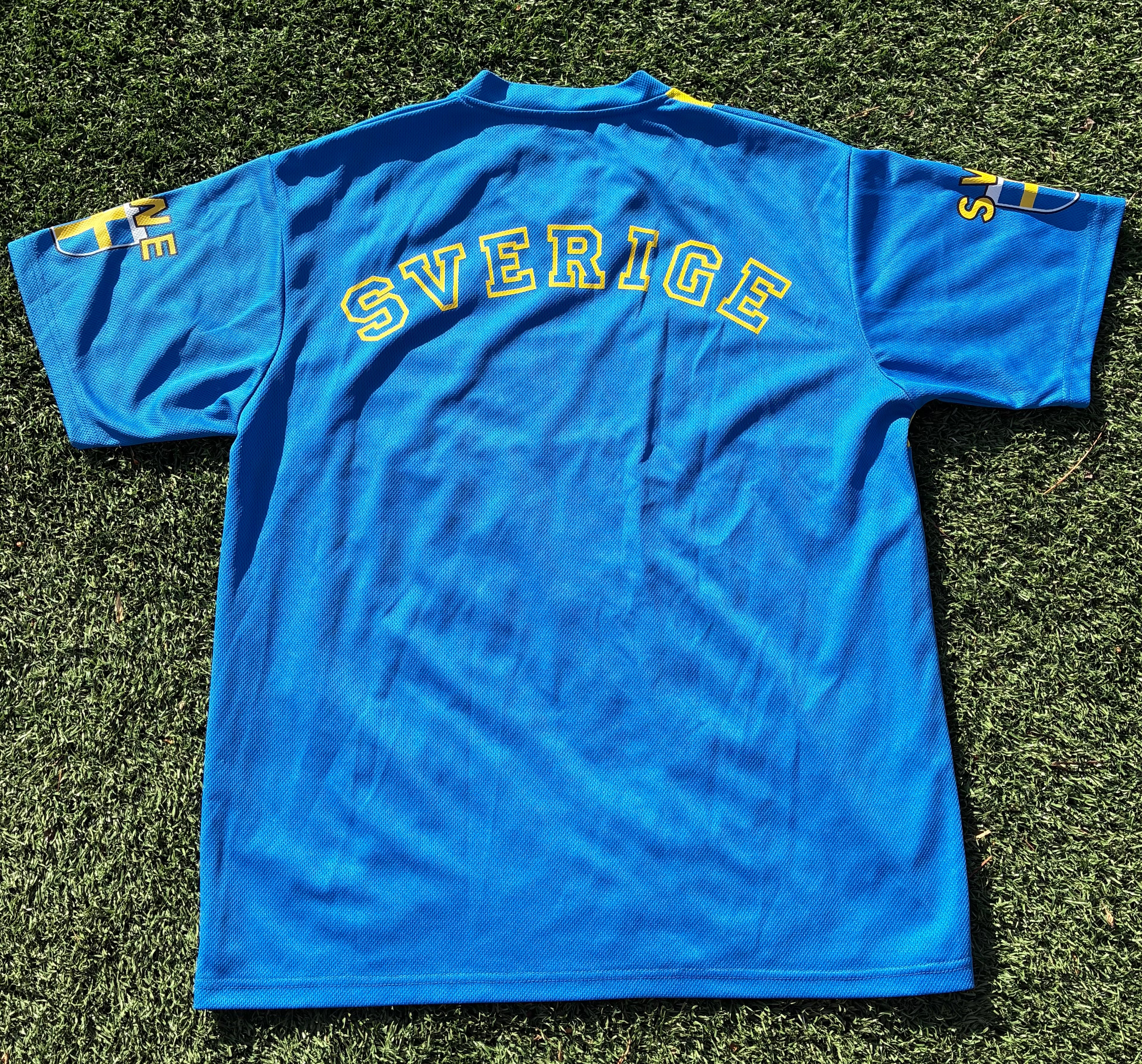 Vintage Replica Sweden Jersey Size Men's XL