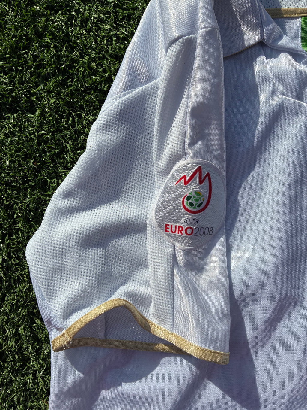 Vintage Puma Andrea Pirlo #21 Italy 2008 Euros Away Men's Size XL